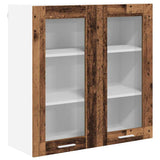 Hanging Cabinet Old Wood 80 x 31 x 80 cm Engineered Wood 884328