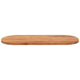 Table Top 140x60x2.5 cm Oval Solid Wood Acacia 370091