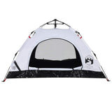 Camping Tent 2-Person White Blackout Fabric Quick Release 4004164