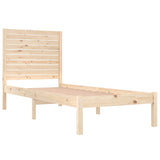 Bed Frame without Mattress 90x190 cm Single Solid Wood 3104573