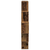 Wall Shelf Old Wood 120 x 20 x 136 cm Engineered Wood 8012162