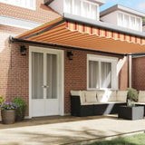 Awning Yellow and Orange 500 x 300 x 165 cm 3331258