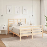 Bed Frame without Mattress Solid Wood 120x190 cm Small Double 3105830