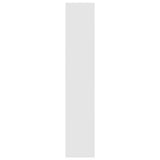 Bookcases 2 pcs Stackable White 30x30x80 cm Engineered Wood 858804