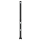 Outdoor Solar shower Black 217 cm PVC and Aluminium 42003408