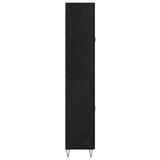 Highboard Black Oak 69.5 x 34 x 90 cm Engineered Wood 3402712