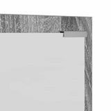 Wall-Mounted Coat Rack Grey Sonoma 100 x 10 x 100 cm 874512