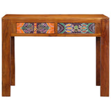 Writing Desk with Drawer with Storage Brown 100 x 50 x 75 cm 4016509