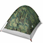 Camping Tent Dome 4-Person Camouflage Waterproof 4009638