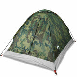 Camping Tent Dome 4-Person Camouflage Waterproof 4009638
