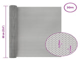 Mesh Screen 60 x 2000 cm 60 Mesh Stainless Steel 201 Silver 42039571