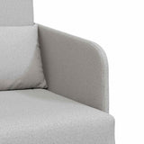 Sofa Bed Cloud Grey 65 x 80 x 83 cm Fabric 4106646