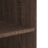 Wall Cabinet Brown Oak 75x35x60 cm Engineered Wood 848422