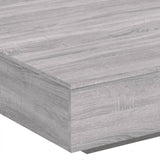 Coffee Table Grey Sonoma 100x100x31 cm Engineered Wood 836600