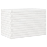 Garden Planter White 70x40x46 cm Solid Wood Pine 3282440