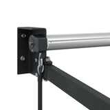 Manual Retractable Awning Frame Anthracite 4 x 2 m Aluminium 42024186
