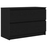 TV Cabinet Black 80x35x54 cm Engineered Wood 861788