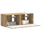 TV Wall Cabinet 2 pcs Artisian Oak 39 x 31 x 29.5 cm 892188