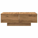 ZNTS Coffee Table Artisan Oak 90x60x31 cm Engineered Wood 856571
