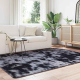 Shaggy Rug High Pile NAVARRA Dark Grey 160x230 cm Polyester 4102840