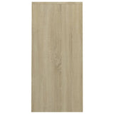 Notebook Desk Sonoma Oak 102.5x35x75 cm Engineered Wood 808344