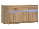 TV Cabinet 91 x 34 x 61 cm Artisan Oak Engineered Wood 8010329