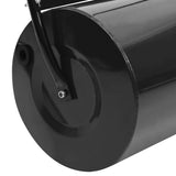 Lawn Roller Black Steel Medium Rollable Lawn Roller 147845