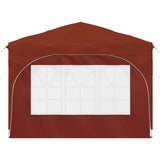 Pop-up Party Tent 290 x 290 x 245 cm Terracotta 42019864