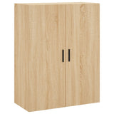Wall Mounted Cabinet Sonoma Oak 69.5x34x90 cm 828439