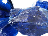 Garden Stones Blue 12 cm Glass 42025187