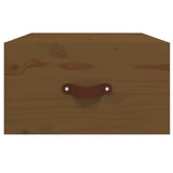 Wall-mounted Bedside Cabinets 2 pcs Honey Brown 40x29.5x22 cm 820993