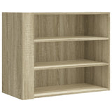 Wall Cabinet Sonoma Oak 75x35x60 cm Engineered Wood 848418