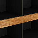 Side Cabinet 85x33x75 cm Solid Wood Mango 352897
