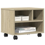 Printer Stand with Wheels Sonoma Oak 41x32x34,5 cm 840613