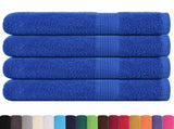 Towels "FROGN" 4 pcs Blue 100x200 cm 360 gsm 136723