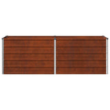 Raised Garden Bed Rusty 160 x 40 x 55 cm corton 8006248