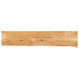 Table Top Live Edge 180x20x2.5 cm Solid Wood Mango 370425