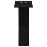 Coffee Table Legs X-Shaped 2 pcs Black 40x cm Steel 4012932