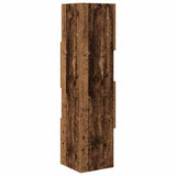 Corner Cabinet 25.5x25x102cm Engineered Wood Old Wood 889811