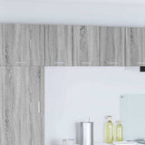 Hanging Cabinet 2 pcs Grey Sonoma and White 30 x 31 x 40 cm 884125