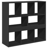 Room Divider Black 100x33x94.5 cm Engineered Wood 3309511