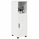 Bathroom Cabinet with Storage High Gloss White 30 x 35 x 95 cm 883318