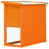 Outdoor Rabbit Hutch Small Animal House Pet Cage 1 Door Wood 170158