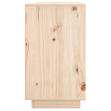 Sideboard 111x34x60 cm Solid Wood Pine 813809