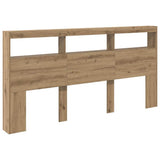Headboard Artisan Oak 200 x 17 x 102 cm Engineered Wood 886254