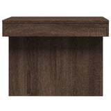 Coffee Table Brown Oak 80x55x40 cm Engineered Wood 840869