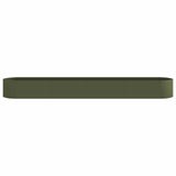 Raised Garden Bed Olive Green 380 x 40x 40 cm Steel 8011736