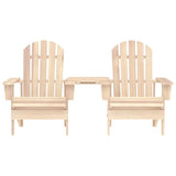 Garden Chair Natural Wood Solid fir wood Standard Ergonomic 315892