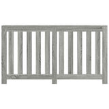 Radiator Cover Grey Sonoma 149x20x82 cm Engineered Wood 852749