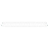 Greenhouse with Steel Frame White 64 m² 16x4x2 m 3188078